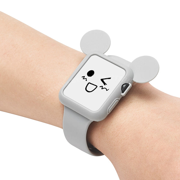 Cute cartoon Mouse Silicone Case