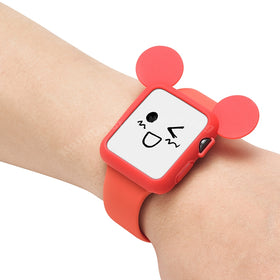 Cute cartoon Mouse Silicone Case