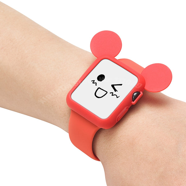 Cute cartoon Mouse Silicone Case