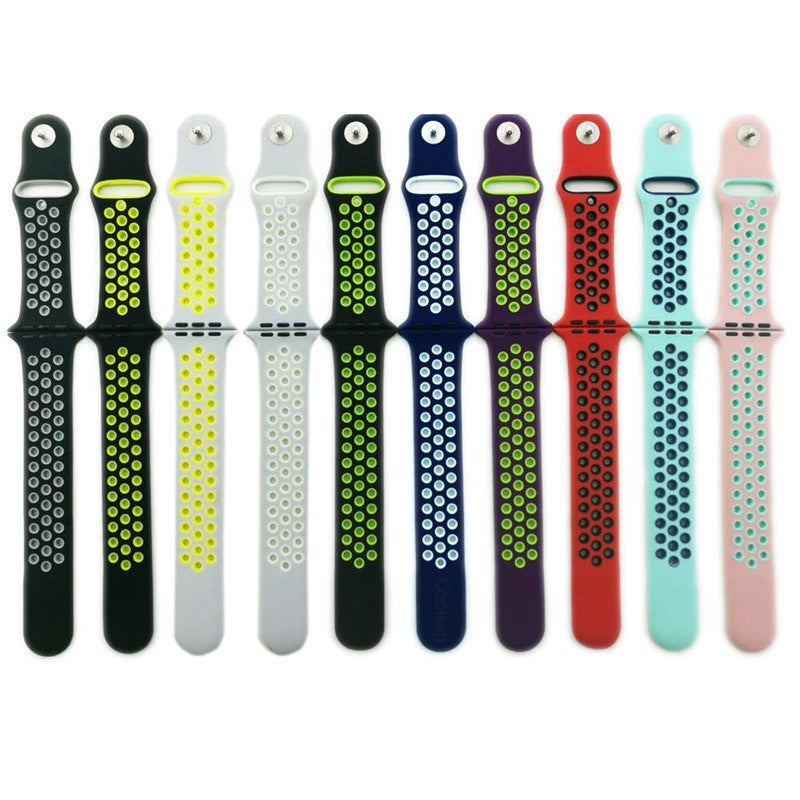Light Flexible Silicone Watch Strap