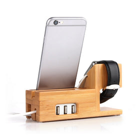 Bamboo Desktop Stand