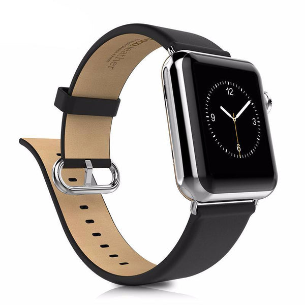 Classic Genuine Leather Watch Strap