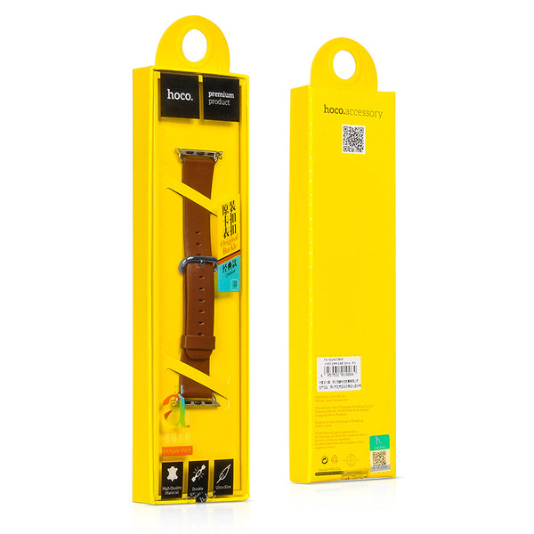 Classic Genuine Leather Watch Strap