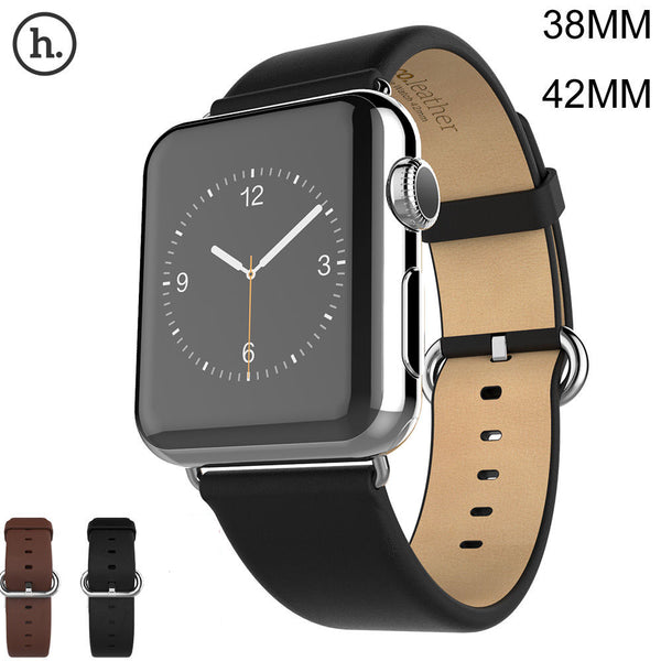 Classic Genuine Leather Watch Strap