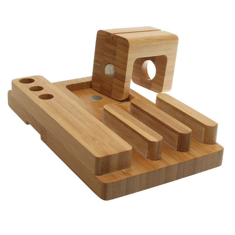 Real Bamboo Docking Stand