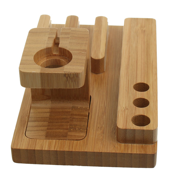 Real Bamboo Docking Stand