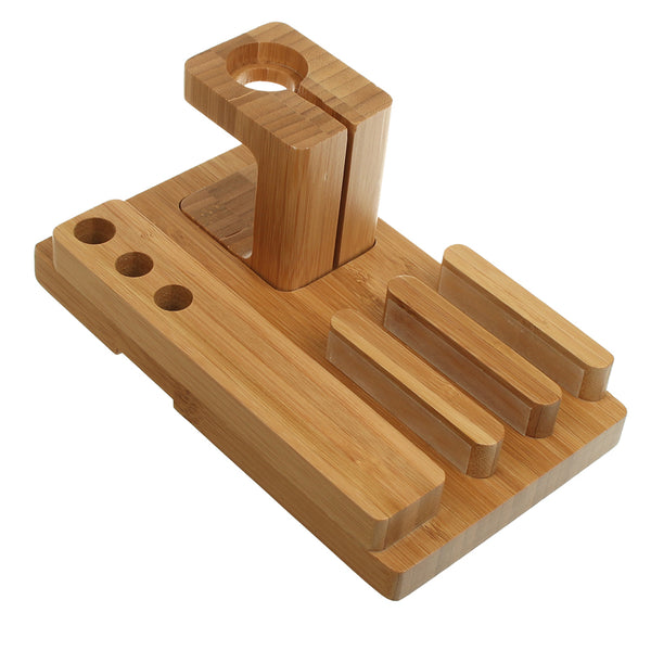 Real Bamboo Docking Stand
